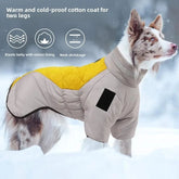 Waterproof Winter Dog Jacket – Warm Reflective Coat for Large Dogs | Cold Weather Pet Apparel