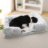 Bear Paw Shaped Plush Pet Bed – Cozy and Cute Sleeping Nest for Small Dogs & Cats
