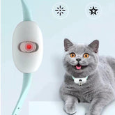 Smart Laser Cat Collar – USB Rechargeable Interactive Hands-Free Laser Toy for Kittens