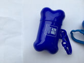 Bone-Shaped Dog Poop Bag Dispenser – Portable Garbage Holder for Pet Waste Cleanup