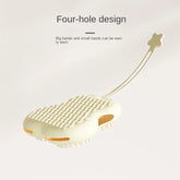 Silicone Pet Bathing Glove – Cat Head Grooming Brush for Dogs & Cats