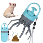 Portable Dog Pooper Scooper with Built-in Bag Dispenser – Claw Shovel for Pet Waste Cleanup