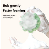 Silicone Pet Shower Brush – Bath Massage Comb for Dogs