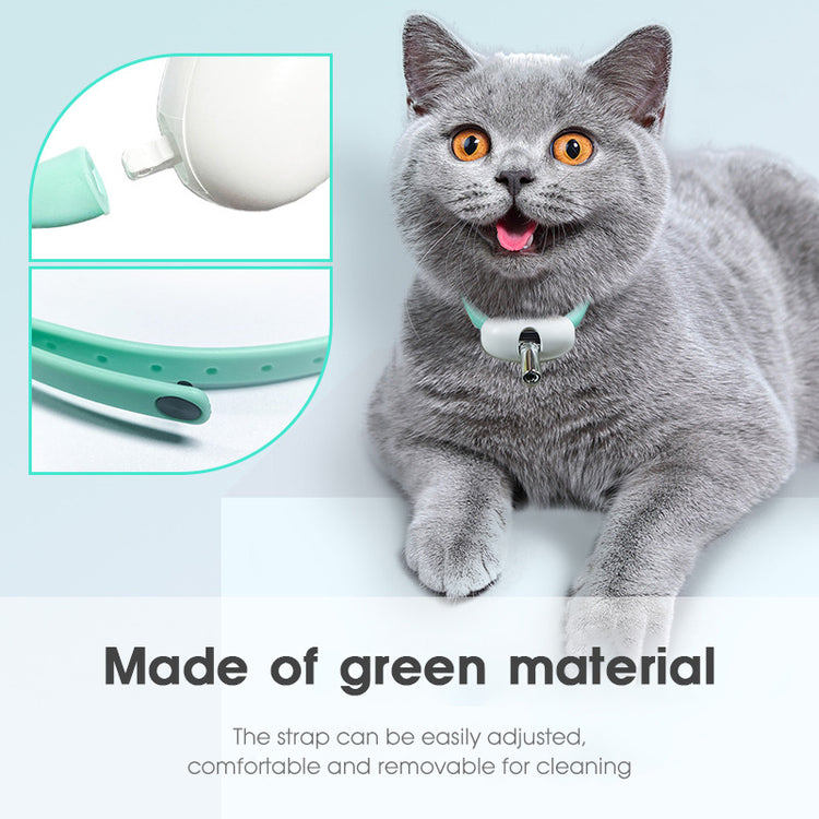 Smart Laser Cat Collar – USB Rechargeable Interactive Hands-Free Laser Toy for Kittens