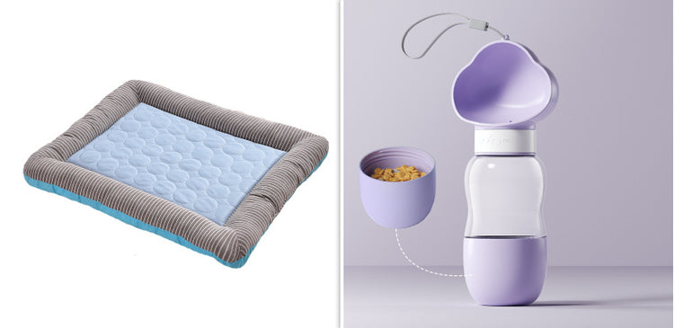 Cooling Pet Pad – Soft Ice Silk Summer Bed for Dogs & Cats
