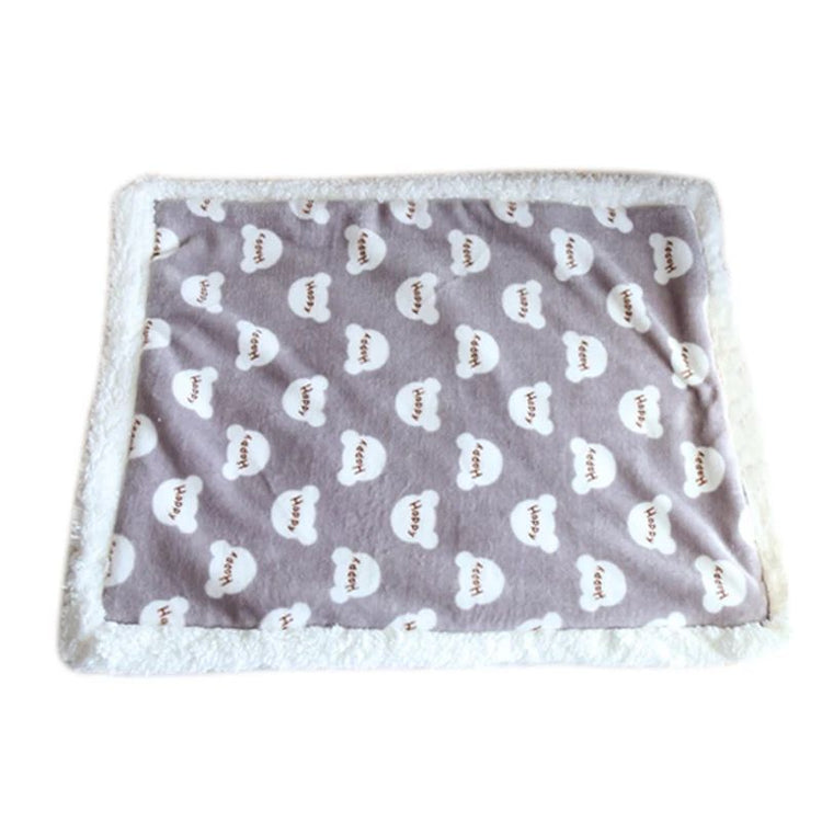 Luxury Soft Flannel Cat & Dog Blanket – Thick Lamb Fleece Pet Cushion for Winter Warmth