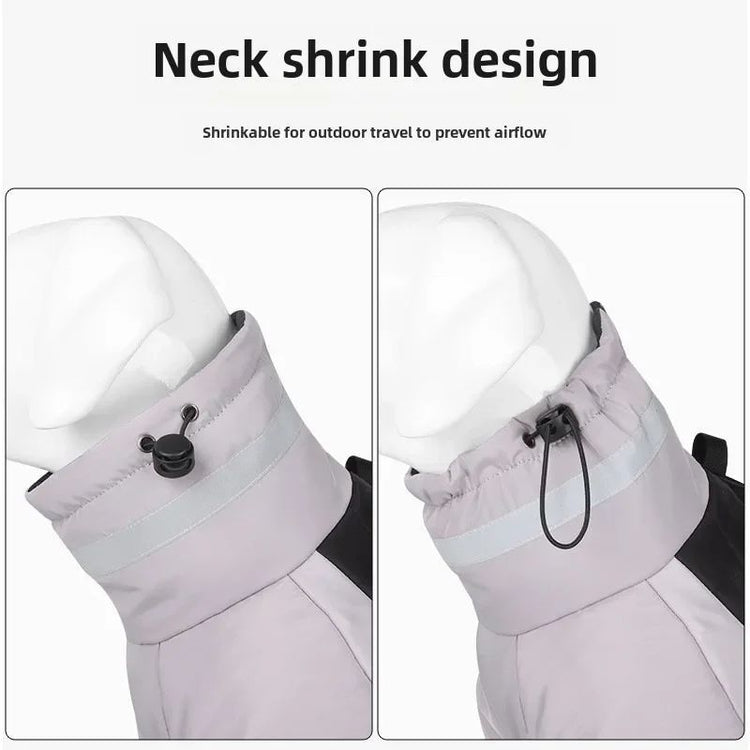 Waterproof Winter Dog Jacket – Warm Reflective Coat for Large Dogs | Cold Weather Pet Apparel