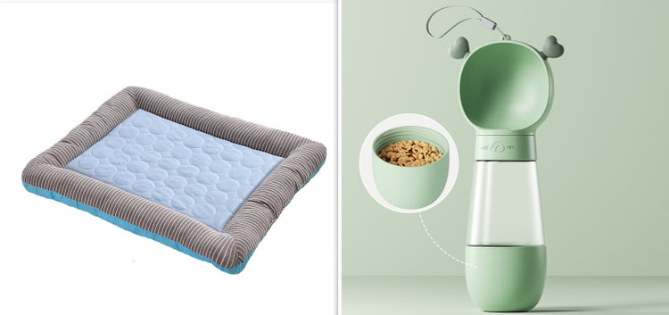 Cooling Pet Pad – Soft Ice Silk Summer Bed for Dogs & Cats