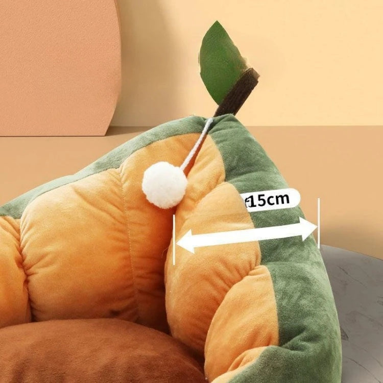 Cute Cat & Dog Winter Nest Bed – Cozy Cotton Pet House for Small & Medium Pets
