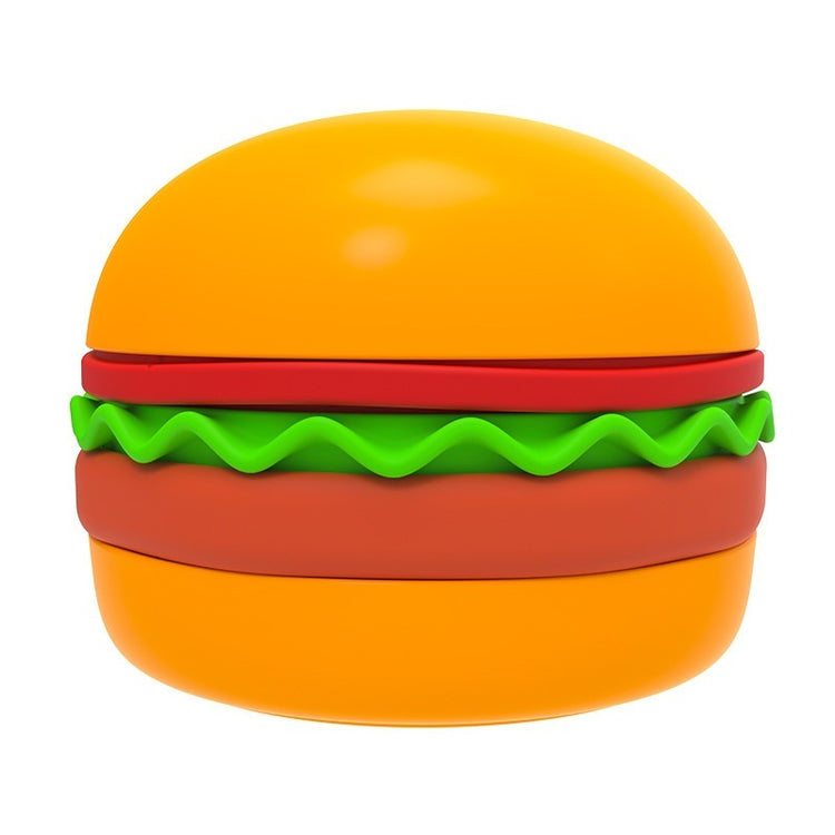 5-in-1 Hamburger Style Slow Feeder Bowl – Non-Slip, Anti-Choke Silicone Pet Bowl for Dogs & Cats