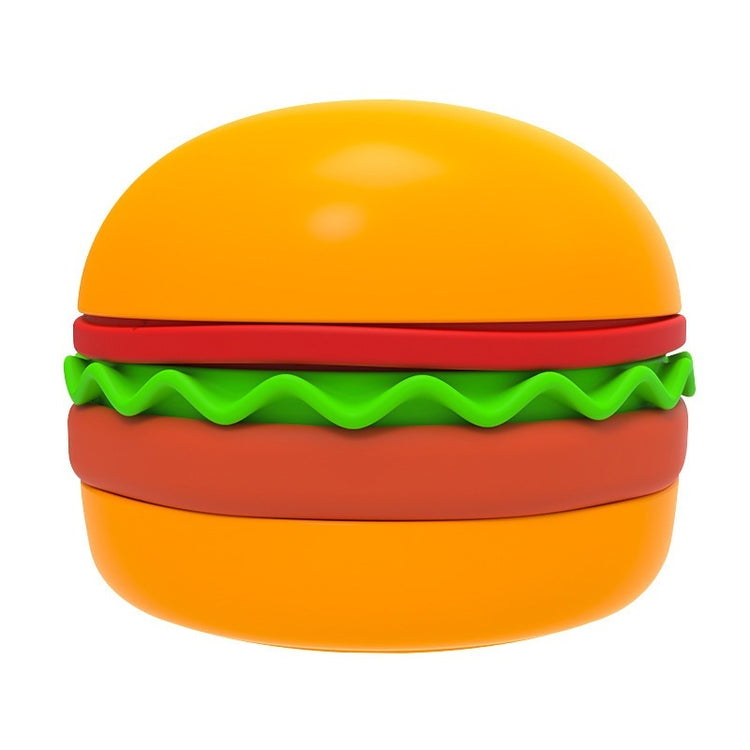 5-in-1 Hamburger Style Slow Feeder Bowl – Non-Slip, Anti-Choke Silicone Pet Bowl for Dogs & Cats