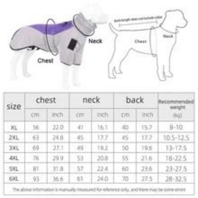 Waterproof Winter Dog Jacket – Warm Reflective Coat for Large Dogs | Cold Weather Pet Apparel