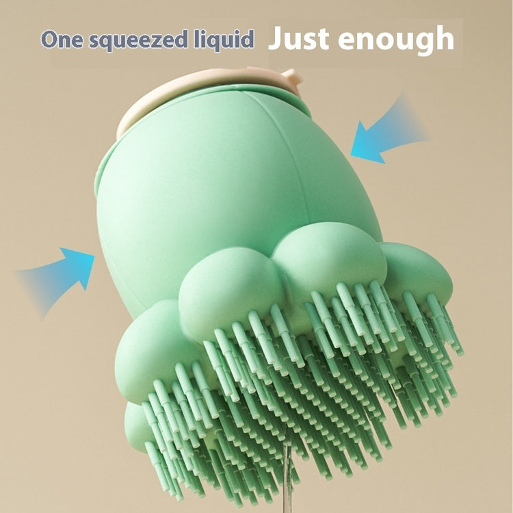 Silicone Pet Shower Brush – Bath Massage Comb for Dogs