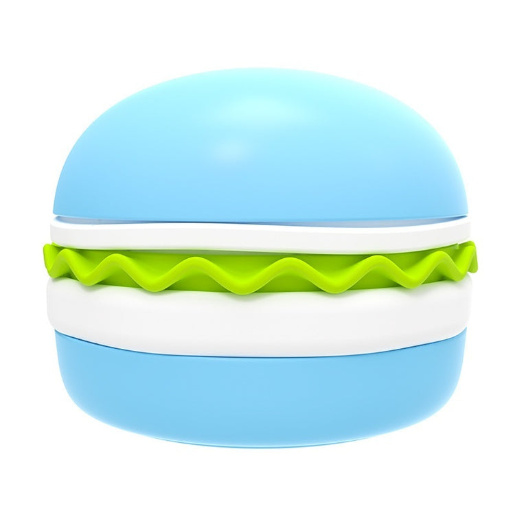 5-in-1 Hamburger Style Slow Feeder Bowl – Non-Slip, Anti-Choke Silicone Pet Bowl for Dogs & Cats